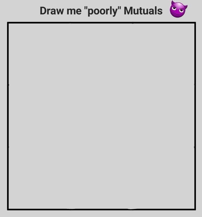Draw me "poorly" meme template
