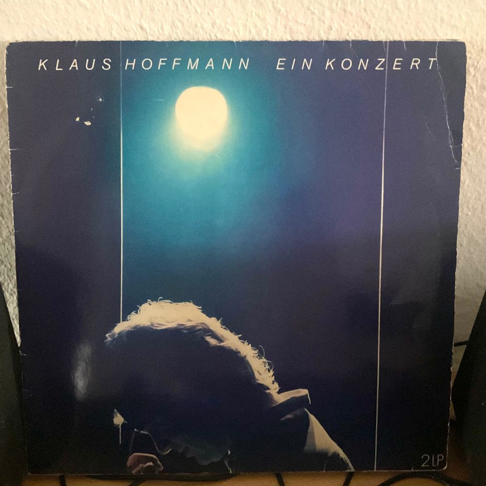 Die Hülle von „Klaus Hoffmann Ein Konzert“