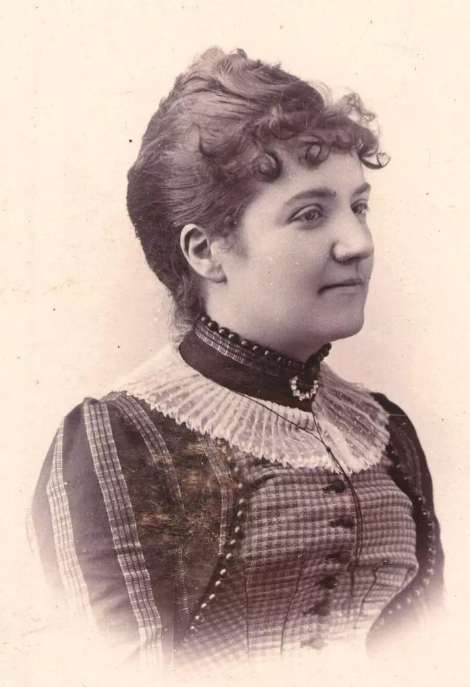 Marie Phisalix jeune en 1895 (Domaine public)