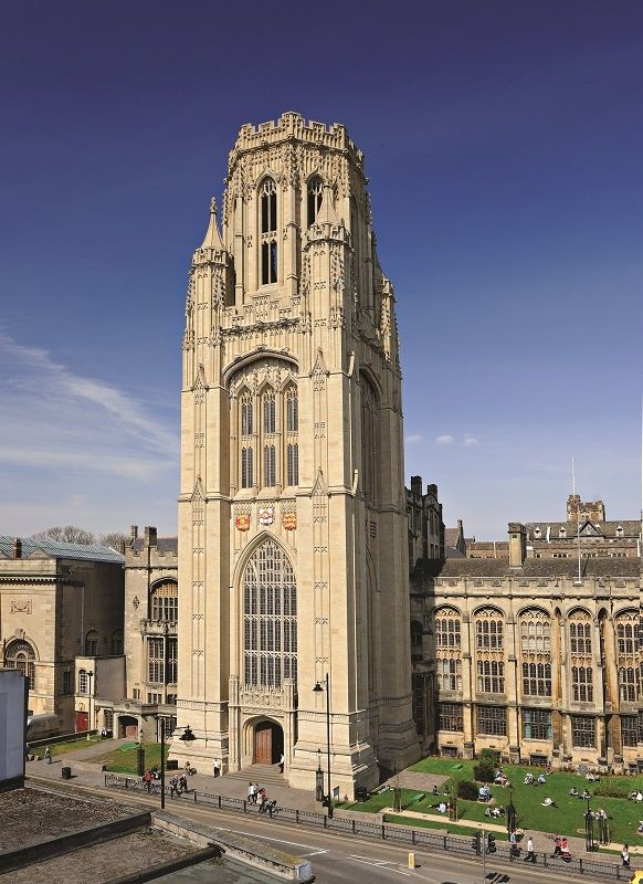 Wills Memorial Building, Bristol. It looks ancient but it was built in 1925.