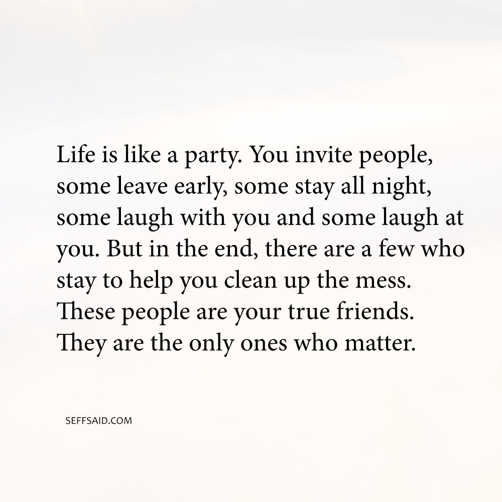 Picture about how true friends  are the ones who are there on your darkest days