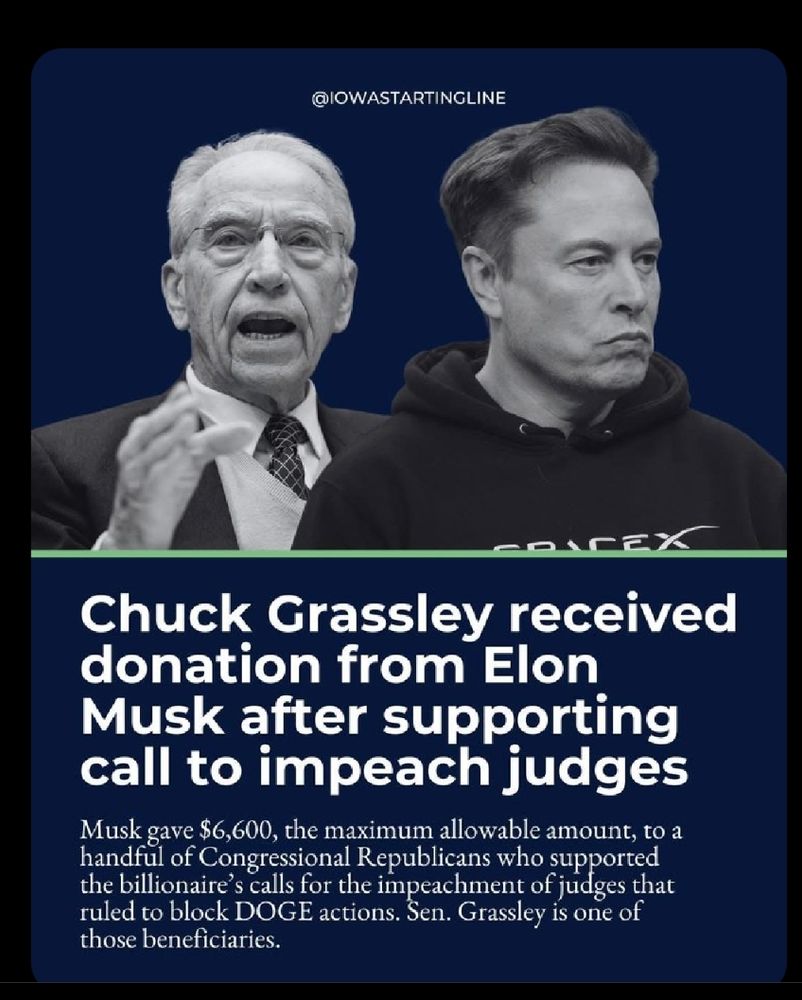 Looks like Grassley is on the payroll 