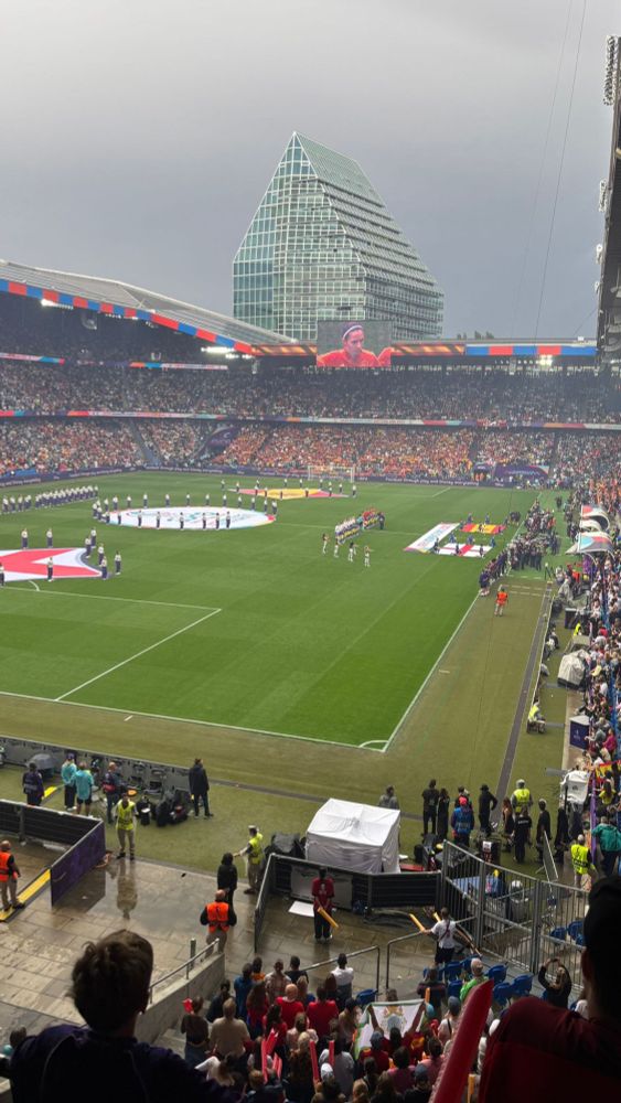 Closing ceremony of the Women's Euros