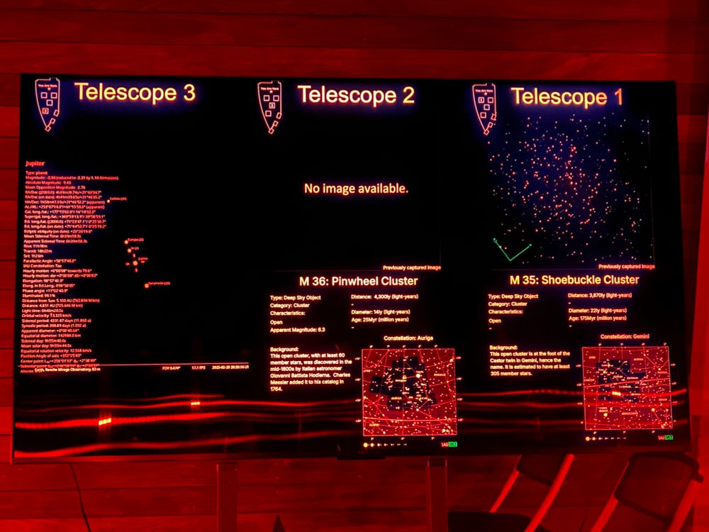 Rancho Mirage Observatory - smaller telescopes viewing area