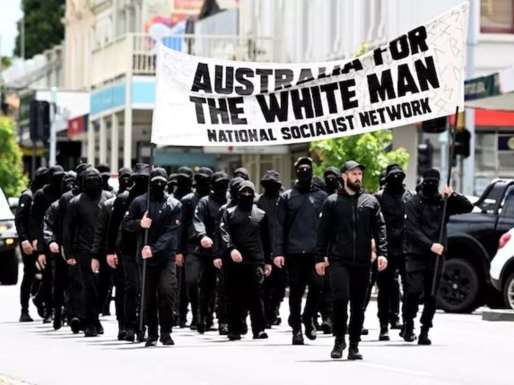 The messaging for the viral rally is slippery and vague, but the organisers are just another restructure of the far-right.