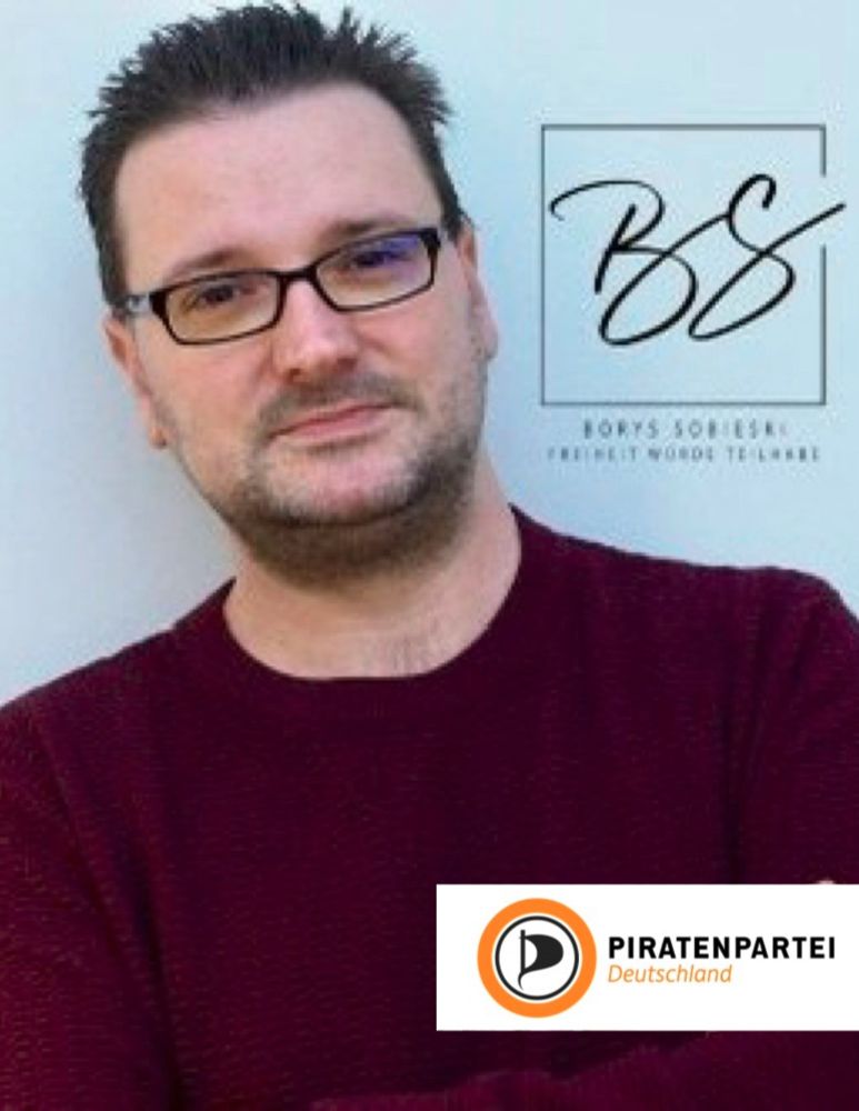 Generalsekretär PIratenpartei Deutschland Borys Sobieski