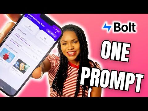 I made a mobile app in ONE PROMPT - No Code! 🔥👀