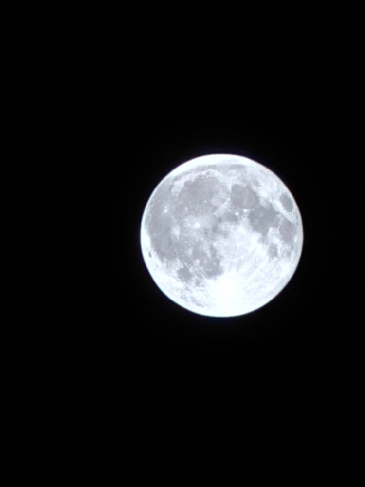 Bright full moon