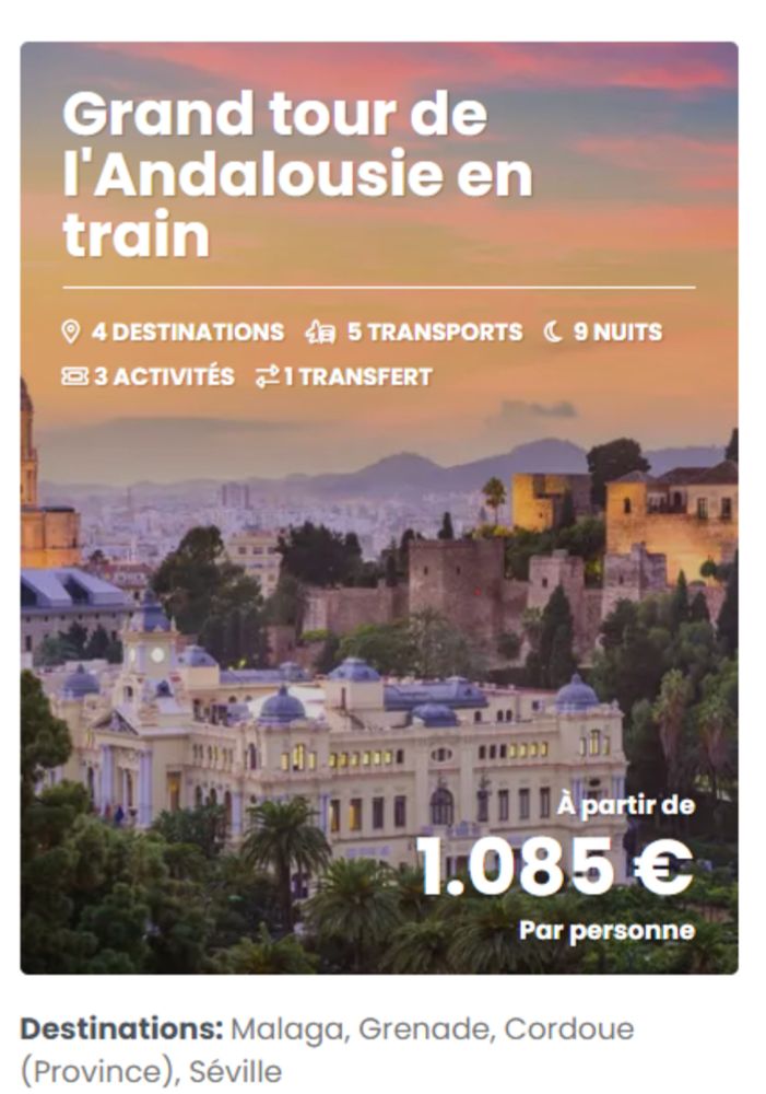 Travel Explorer: les offres d'Héliades et Voyamar consacrées aux voyages en train