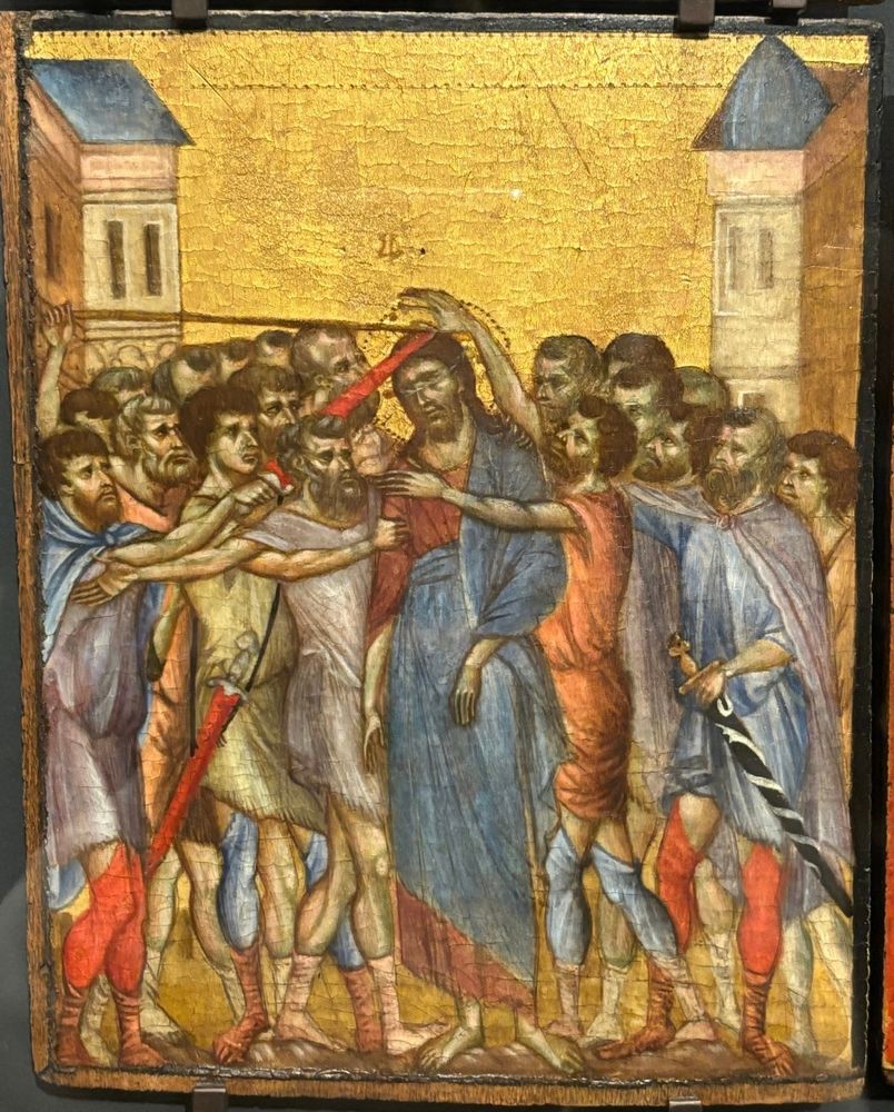 Même tableau restauré, ayant retrouvé tout l’éclat de son coloris