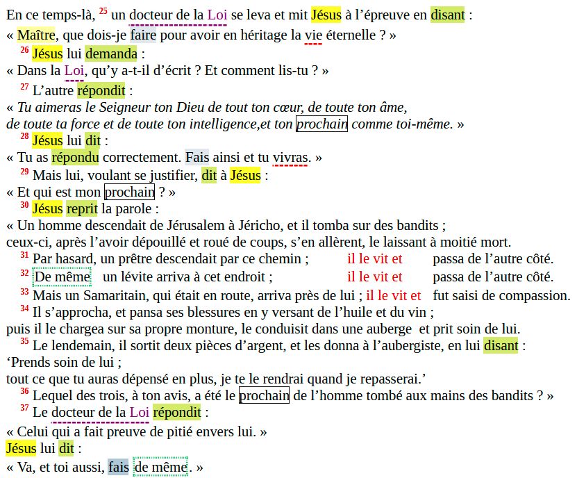 Texte enrichi en typo