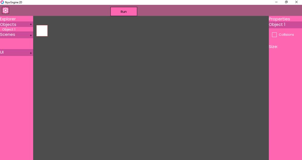A showcase of a game engine 