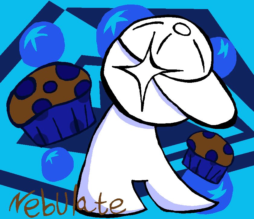 Little Guy and his blueberry muffins by VoidInASodaCan