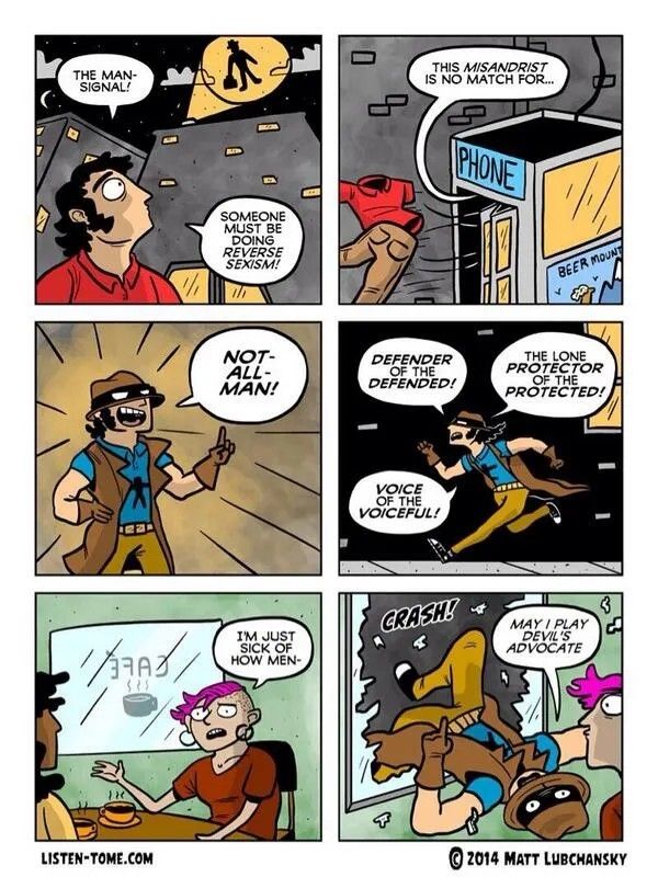 Mattie Lubchansky cartoon from 2014. Man looks to sky. 