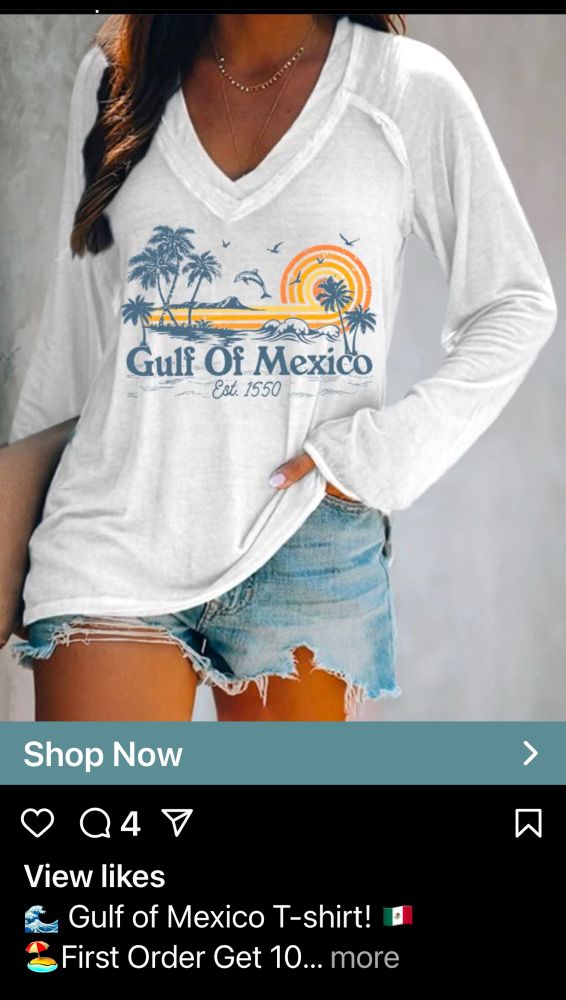Gulf of Mexico shirt