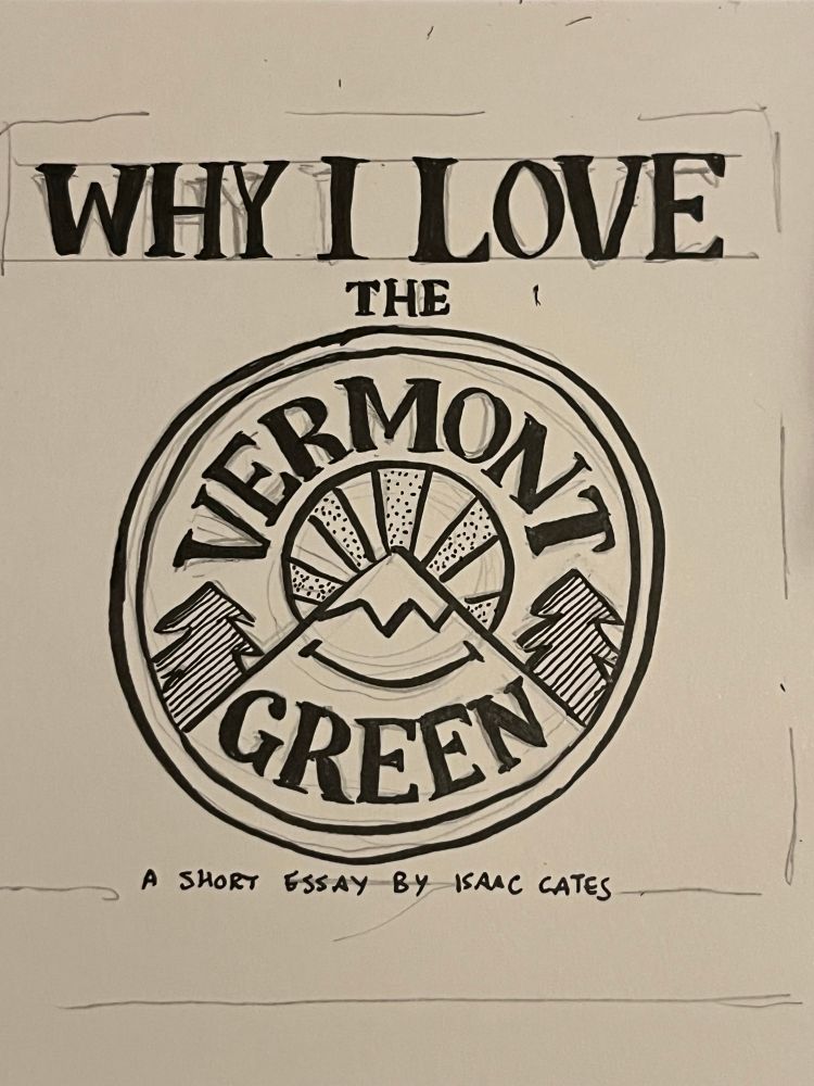 The cover of “Why I Love the Vermont Green”