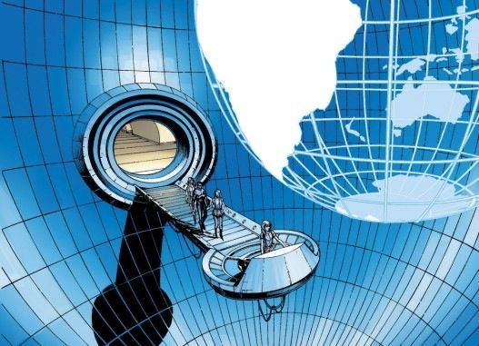 The Cerebro room from X-men. 