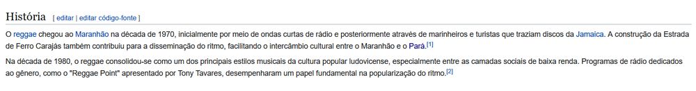 O reggae chegou ao Maranhão na década de 1970, inicialmente por meio de ondas curtas de rádio e posteriormente através de marinheiros e turistas que traziam discos da Jamaica. A construção da Estrada de Ferro Carajás também contribuiu para a disseminação do ritmo, facilitando o intercâmbio cultural entre o Maranhão e o Pará.[1]

Na década de 1980, o reggae consolidou-se como um dos principais estilos musicais da cultura popular ludovicense, especialmente entre as camadas sociais de baixa renda. Programas de rádio dedicados ao gênero, como o "Reggae Point" apresentado por Tony Tavares, desempenharam um papel fundamental na popularização do ritmo.[2] 