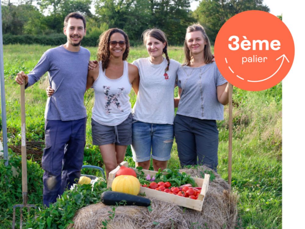 De l’eau et du fumier pour nos légumes bios !