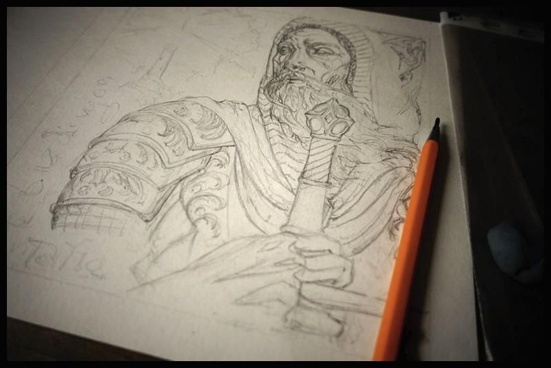 photo of the sketch
