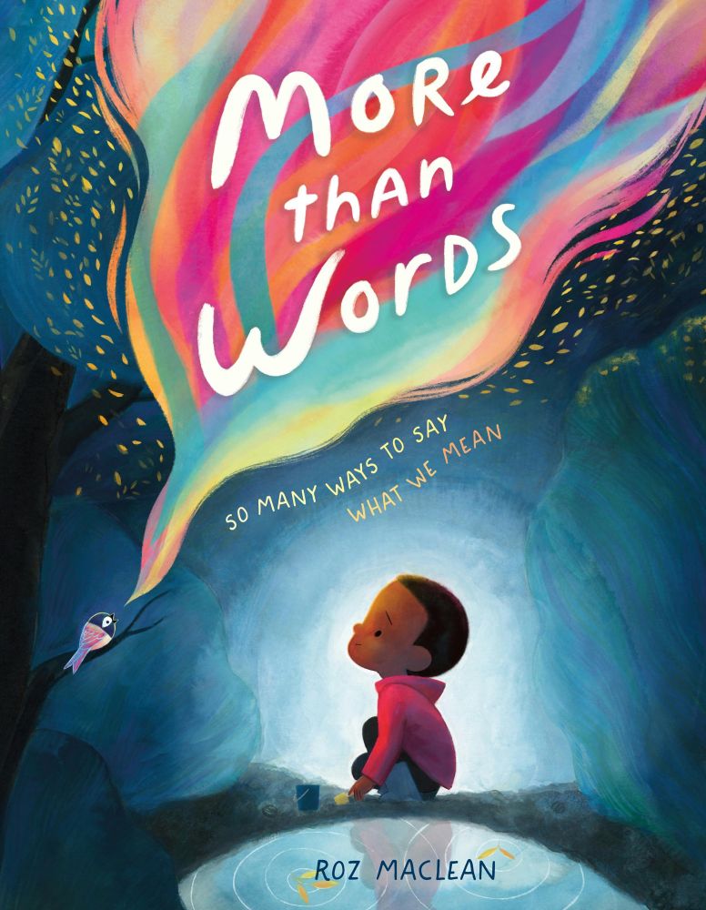 MORE THAN WORDS picture book cover by Roz Maclean 