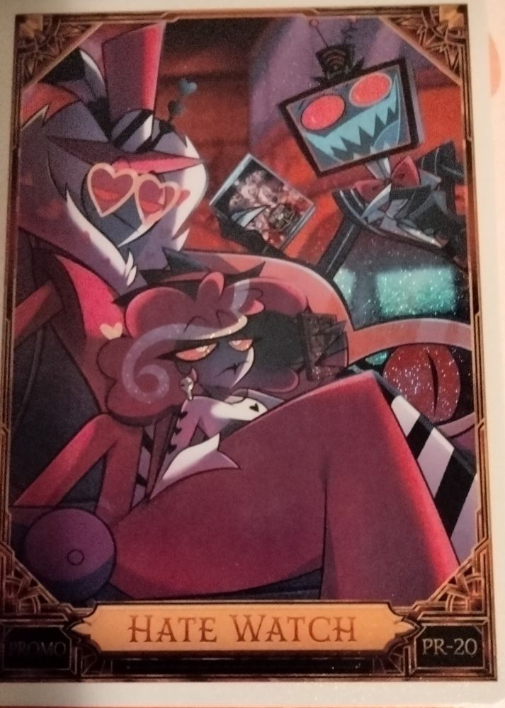 Hazbin hotel card 