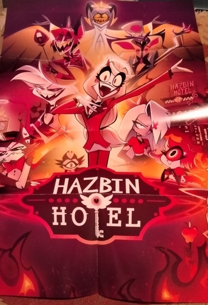 Hazbin hotel poster 