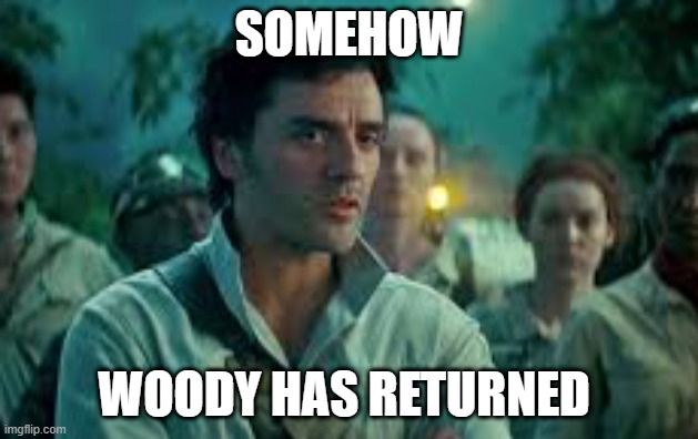 Somehow Woody has returned in Toy Story 5 cause it doesn't make any logical sense 