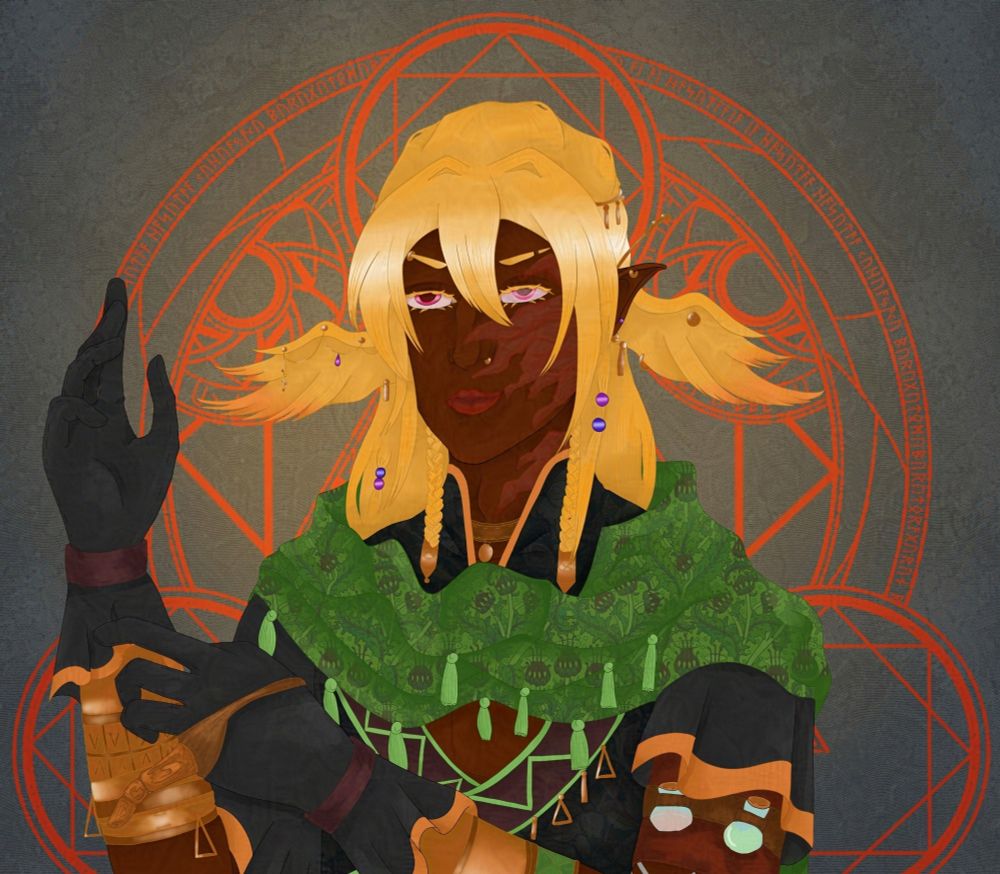 a close up of the same image