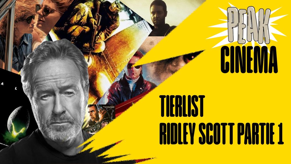 pochette tierlist peakcinema sur Ridley Scott 