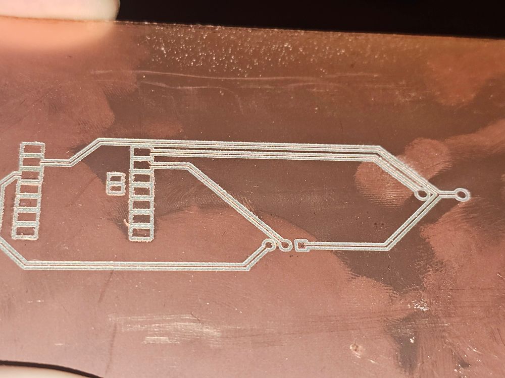 DIY CNC milled PCB 
