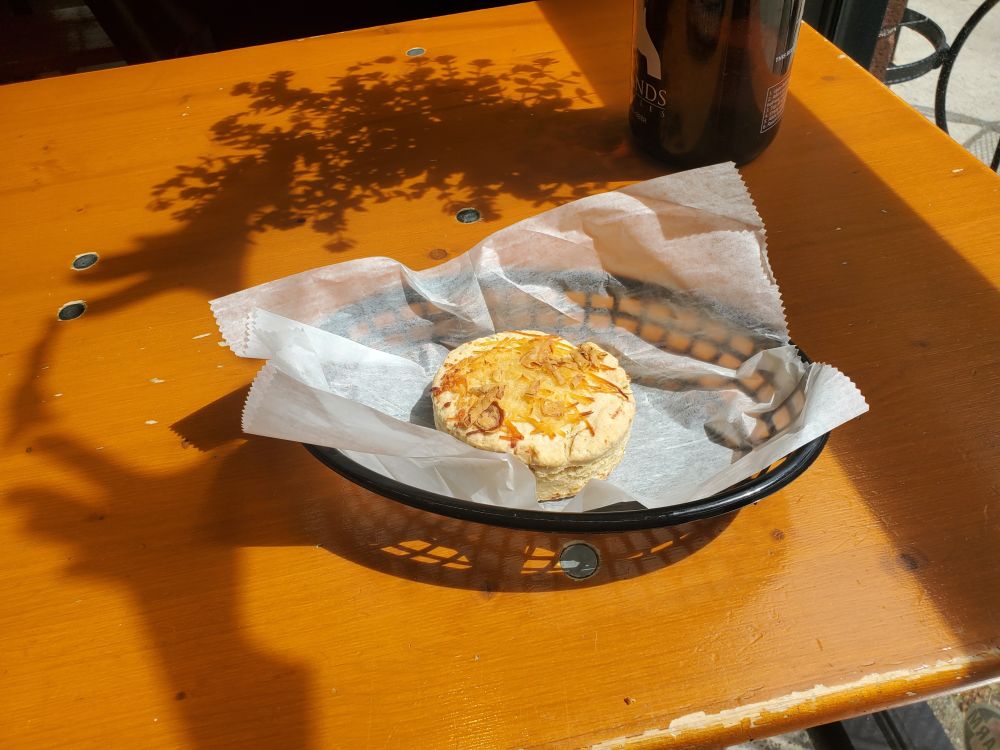 damn that's a tasty scone