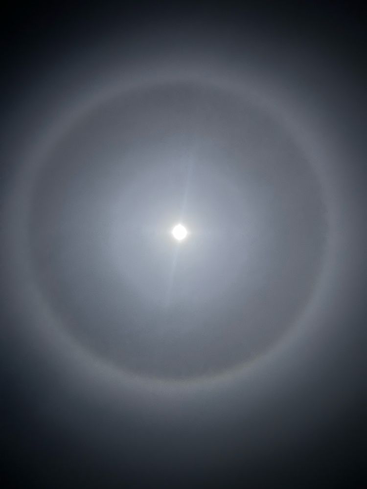 Ring around the Moon