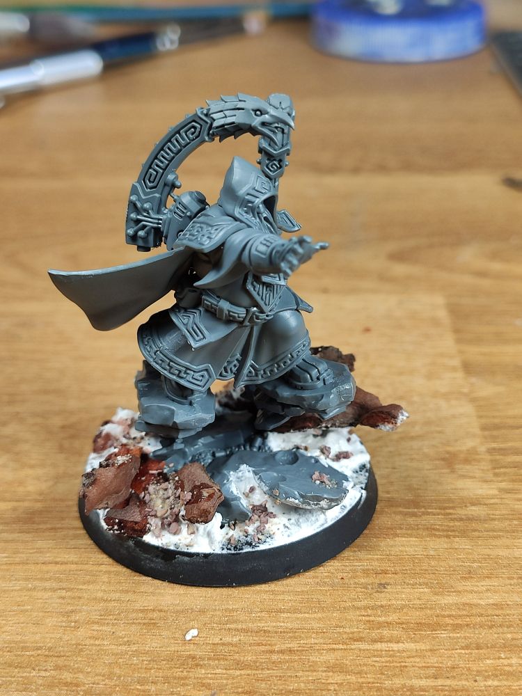 Grimnyr model built and based