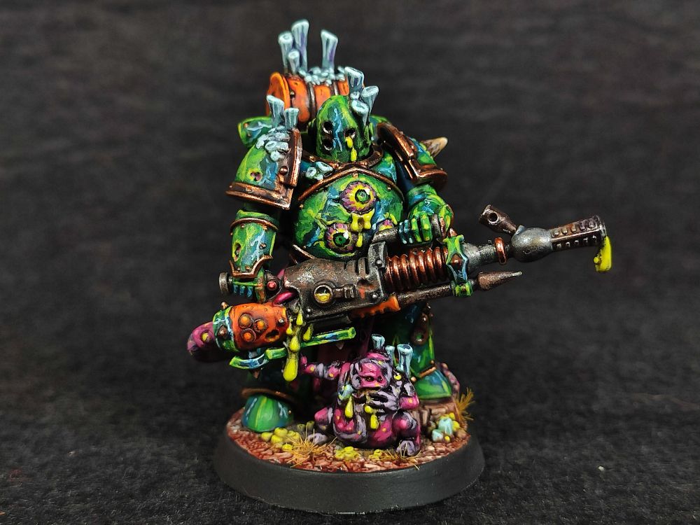 Plaguemarine with plague spewer