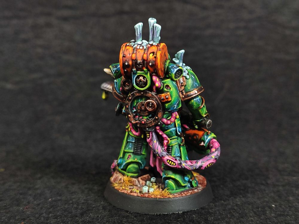 Plaguemarine with plague spewer