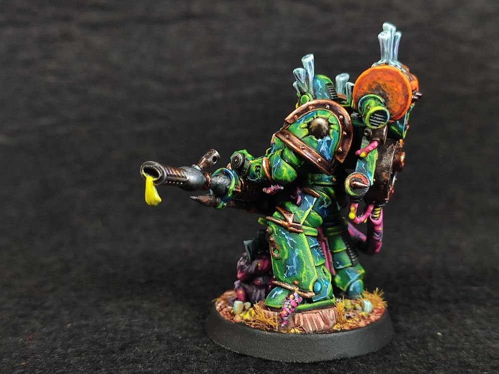 Plaguemarine with plague spewer