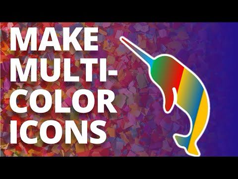 How to Make Multi-Color Icons in PowerPoint! 🌈 [PPT TRICKS]
