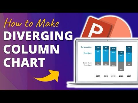 How to Make a Diverging Column Chart in PowerPoint