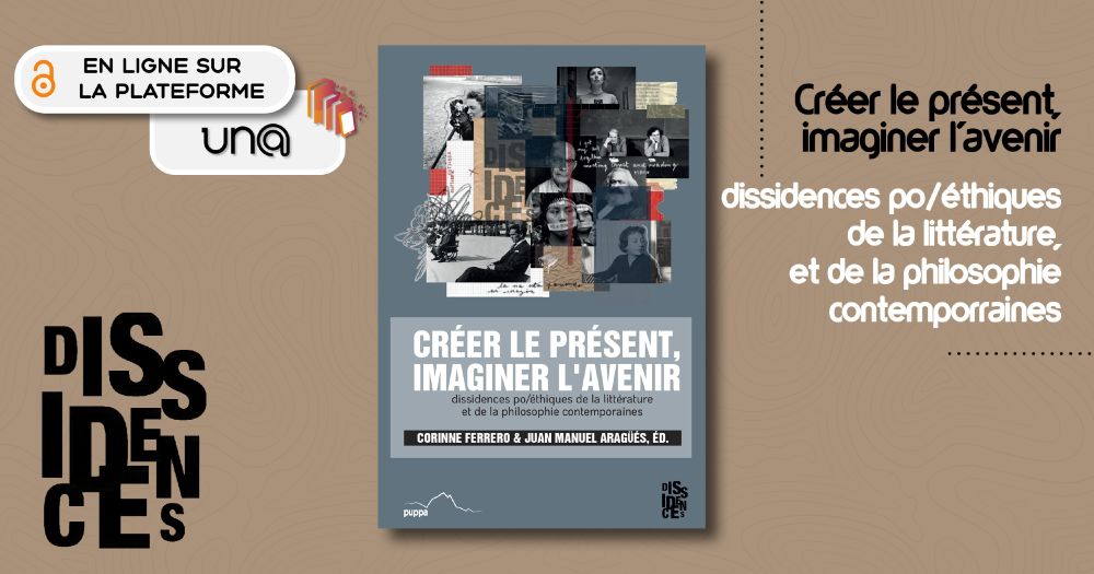 annonce de la mise en ligne de l'ouvrage Créer le présent, imaginer l'avenir