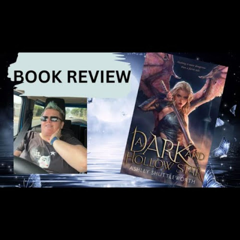 LGBTQIA book review of A Dark and Hollow Star by Ashely Shuttleworth