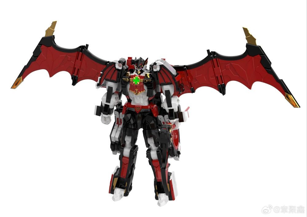 "Metal Cardbots" Ambulance bat guy