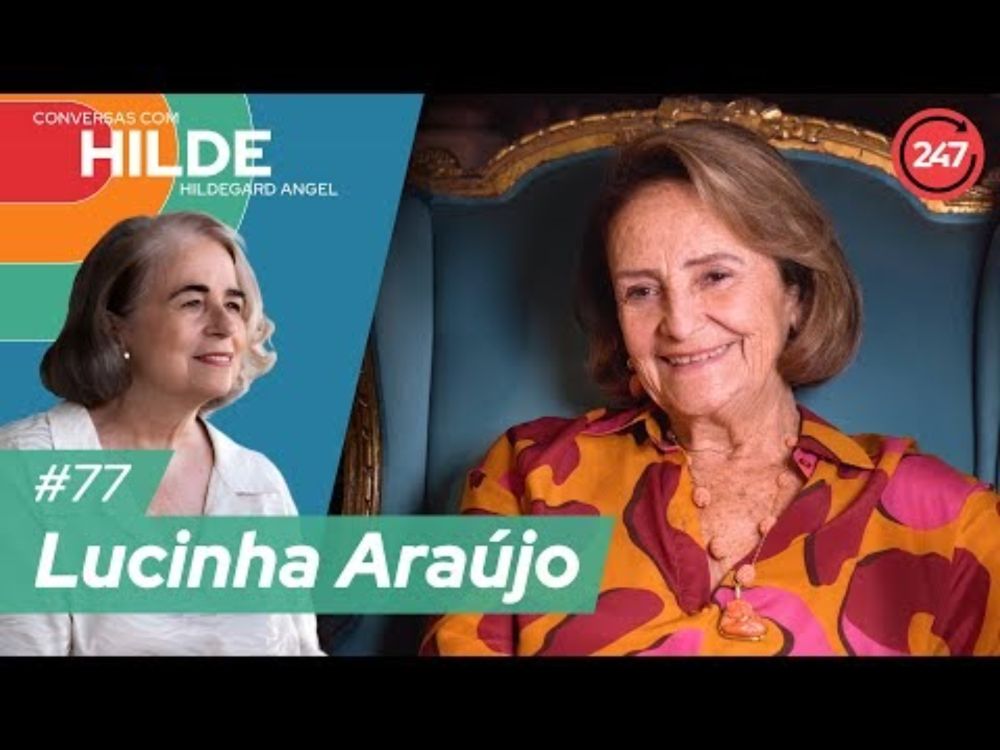 CAZUZA NA CARA DO BRASIL AO AVESSO -Hildegard Angel e a mãe de Cazuza, Lucinha Araújo...