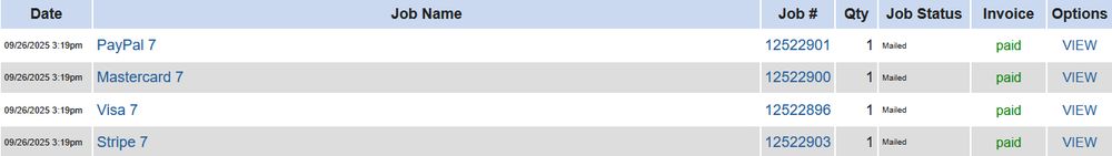 LetterStream Letters