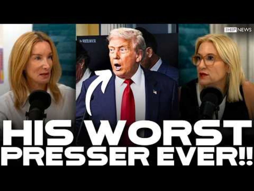 IHIP News: Trump WH Presser GOES OFF THE RAILS Fast After NUCLEAR MELTDOWN!!