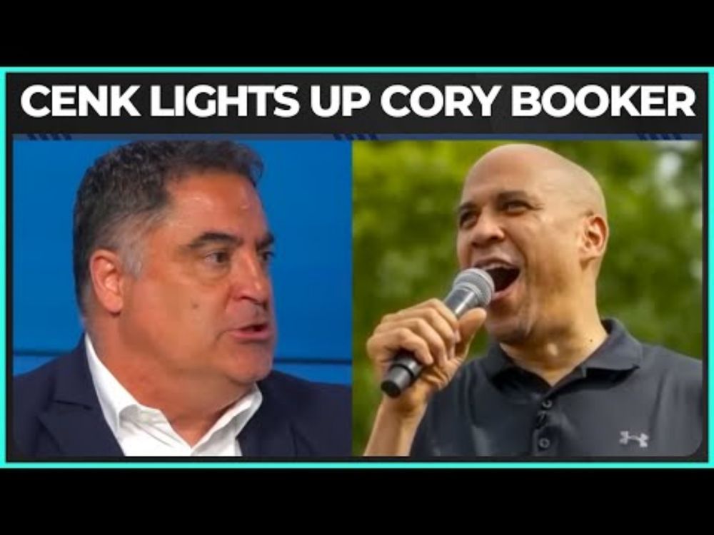 FIRE FIVE: Cenk Goes NUCLEAR On Cory Booker