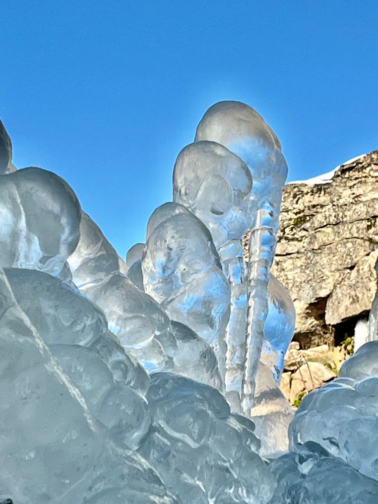 Ice people of the canyon