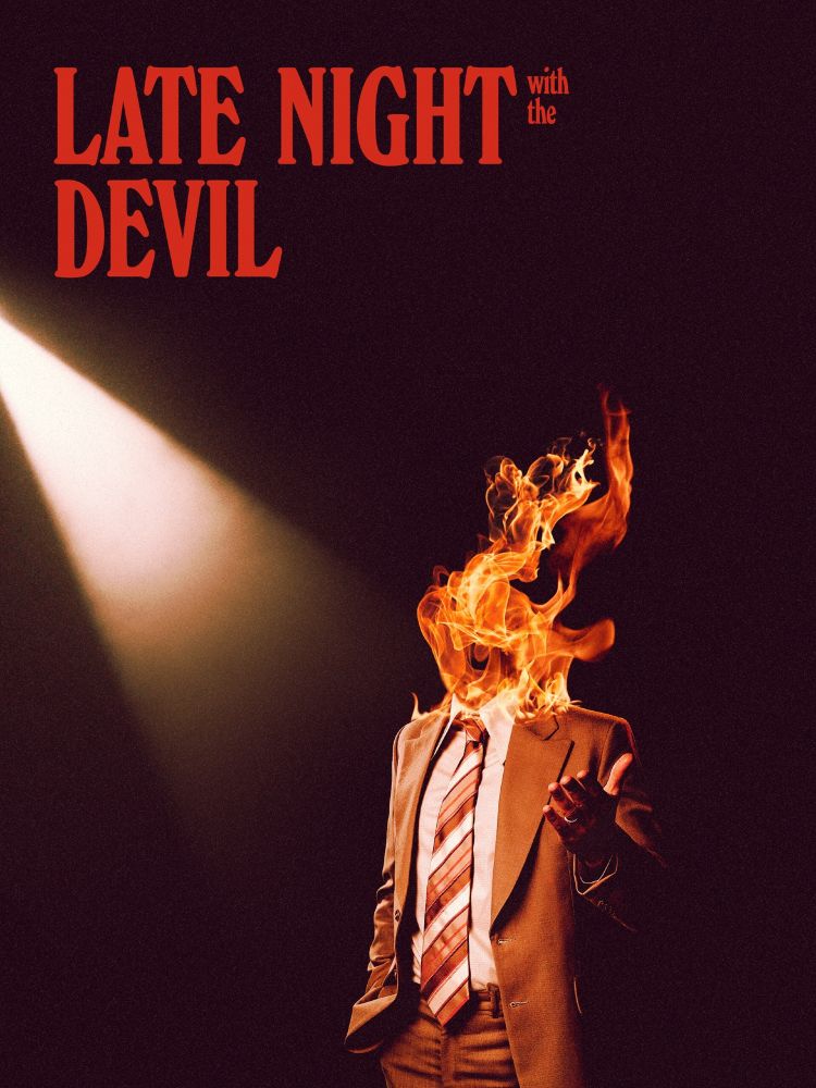 Movie poster for LATE NIGHT WITH THE DEVIL