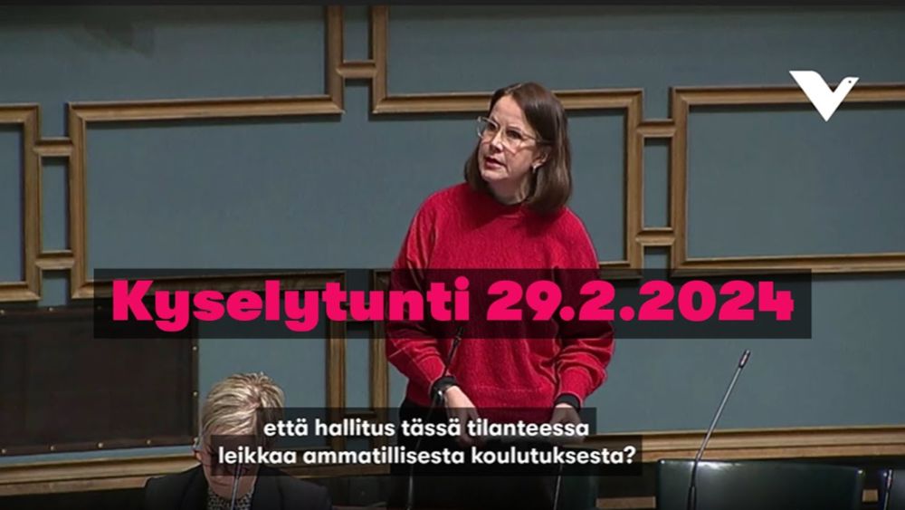 Eihän hallitus leikkaa ammatillisesta koulutuksesta?