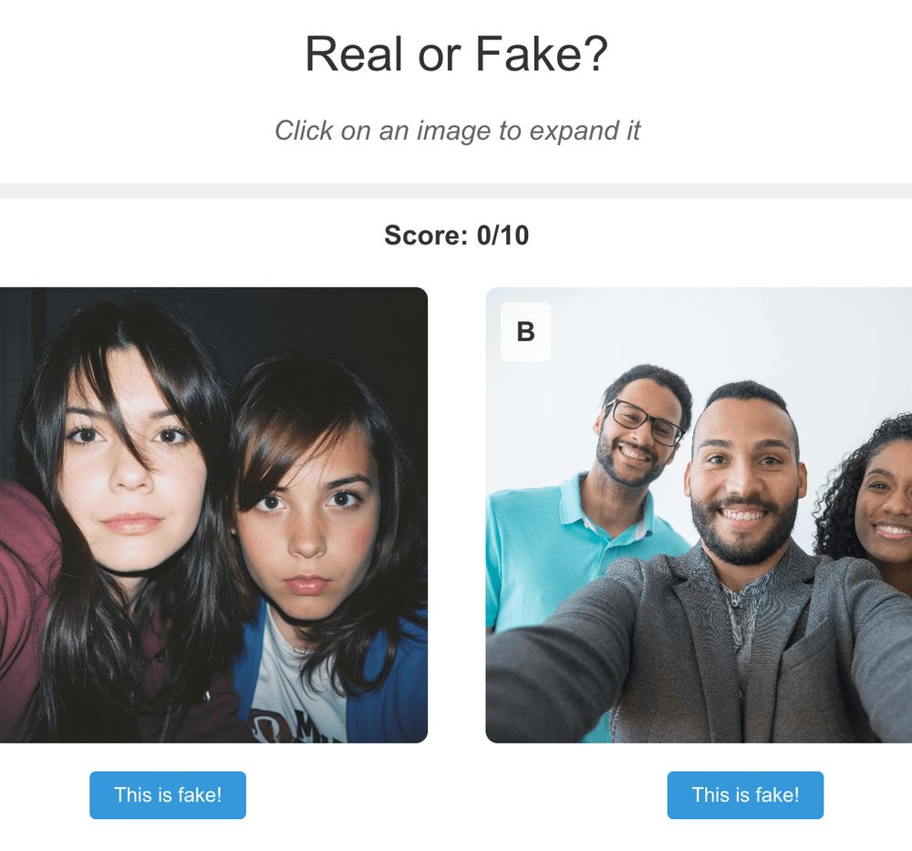 Real or Fake? The AI Deepfake Game